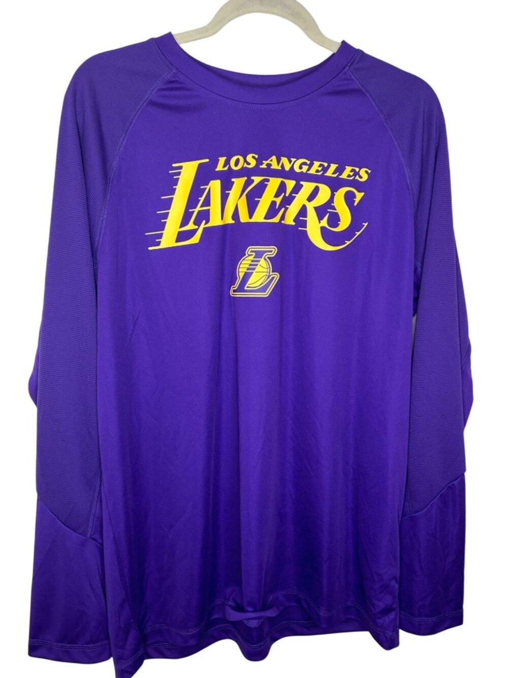NBA Los Angeles Lakers Men's Long Sleeve Performance T-Shirt - L
